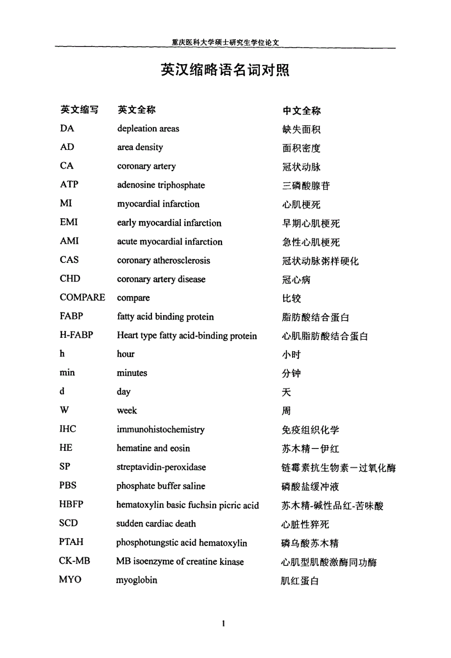 HFABP死后诊断早期心肌梗死的免疫组化实验性研究_第1页