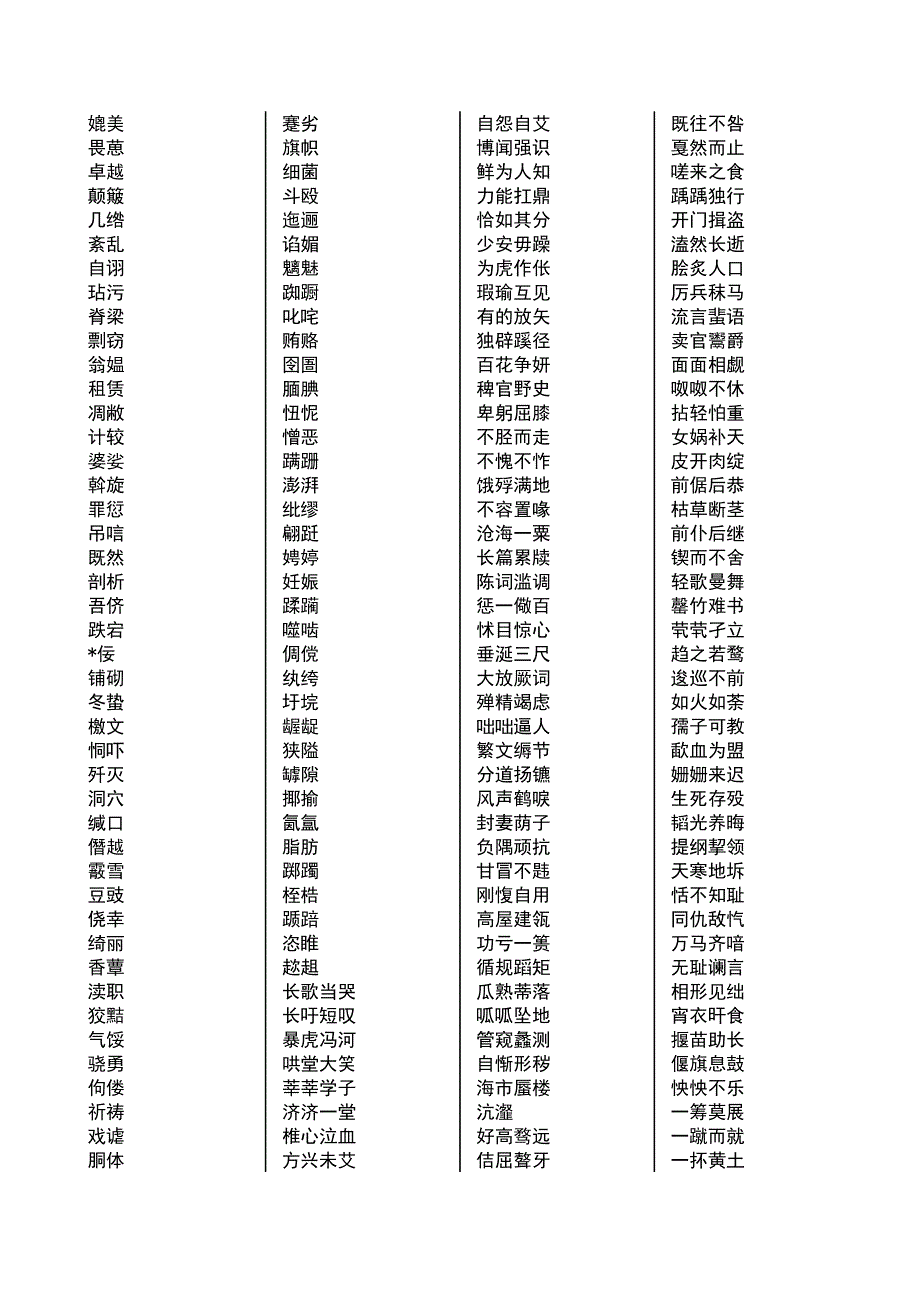 2009年高三语文高考专题复习训练-500个易读错字训练（含答案）_第3页