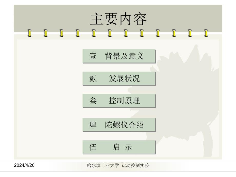 自平衡独轮机器人调查报告 毕业论文答辩课件_第2页