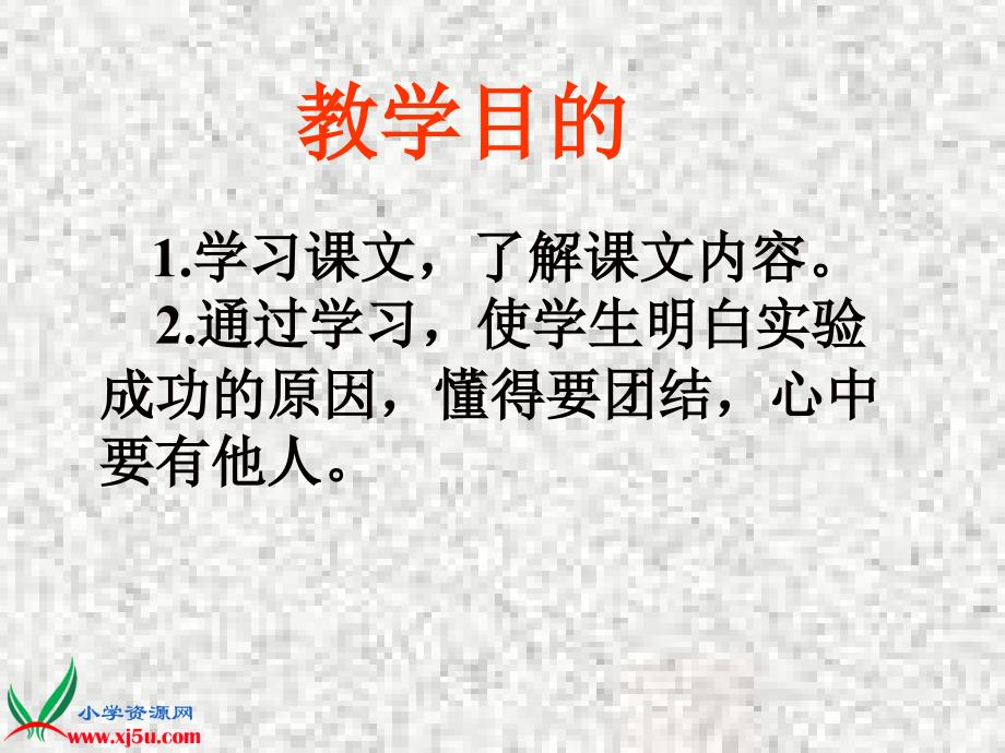 三年级上册语文课件《一次成功的实验》PPT课件之一人教新课标版_第2页