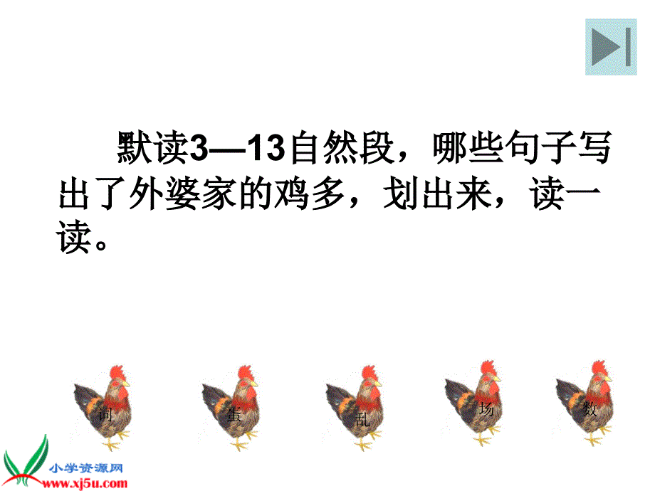[语文课件]六年级上册《数鸡》PPT课件浙教版课件_第4页