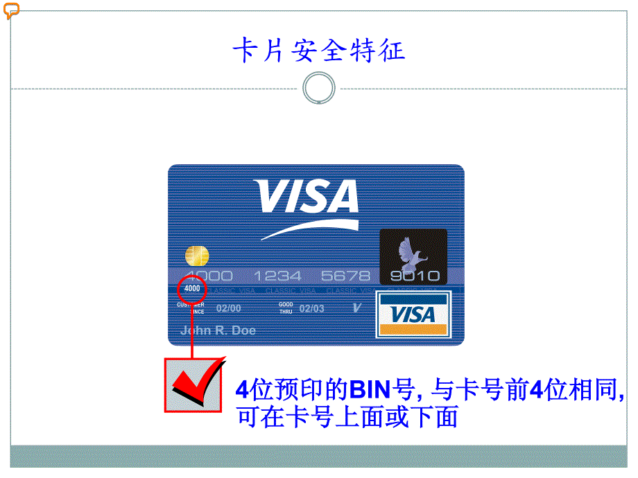 酒店管理会所 银行卡 外卡安全特征及受理程序培训教材_第3页