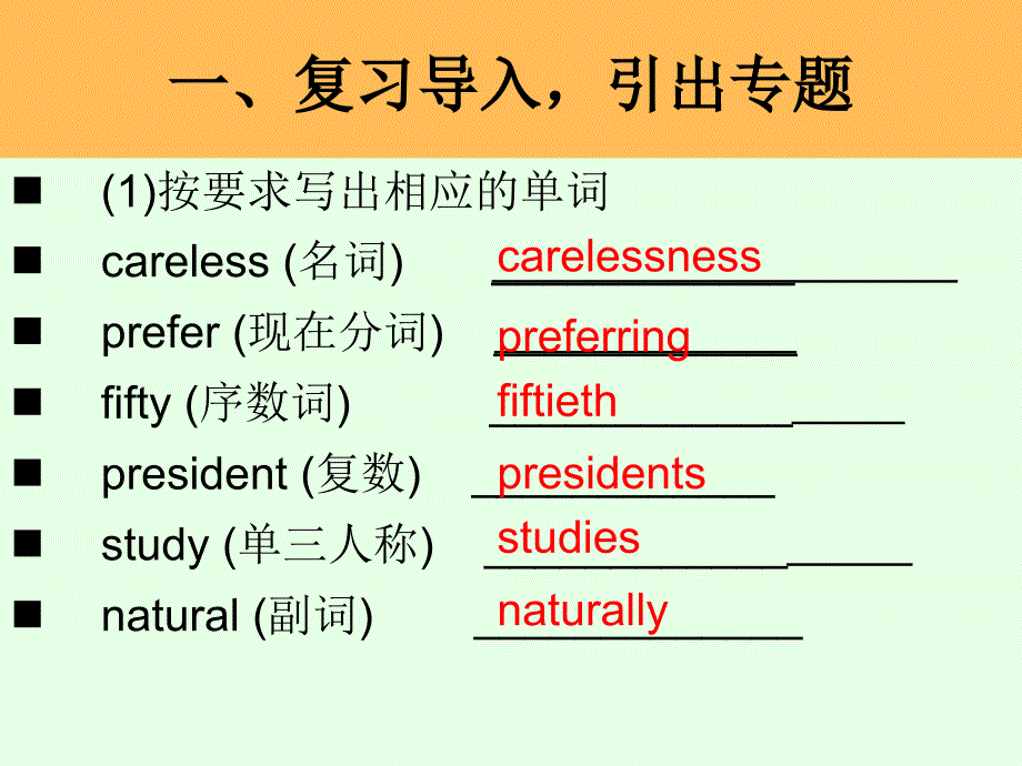 高三英语单词新题型_第2页