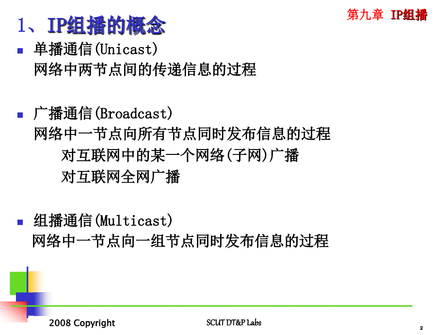 通信网络：IP组播ppt课件_第2页