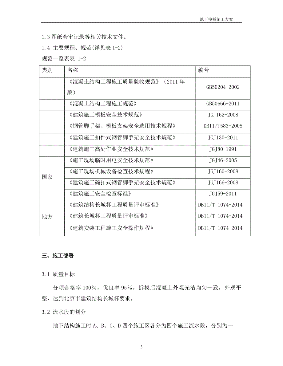 职工安置住宅项目地下模板施工方案_第4页