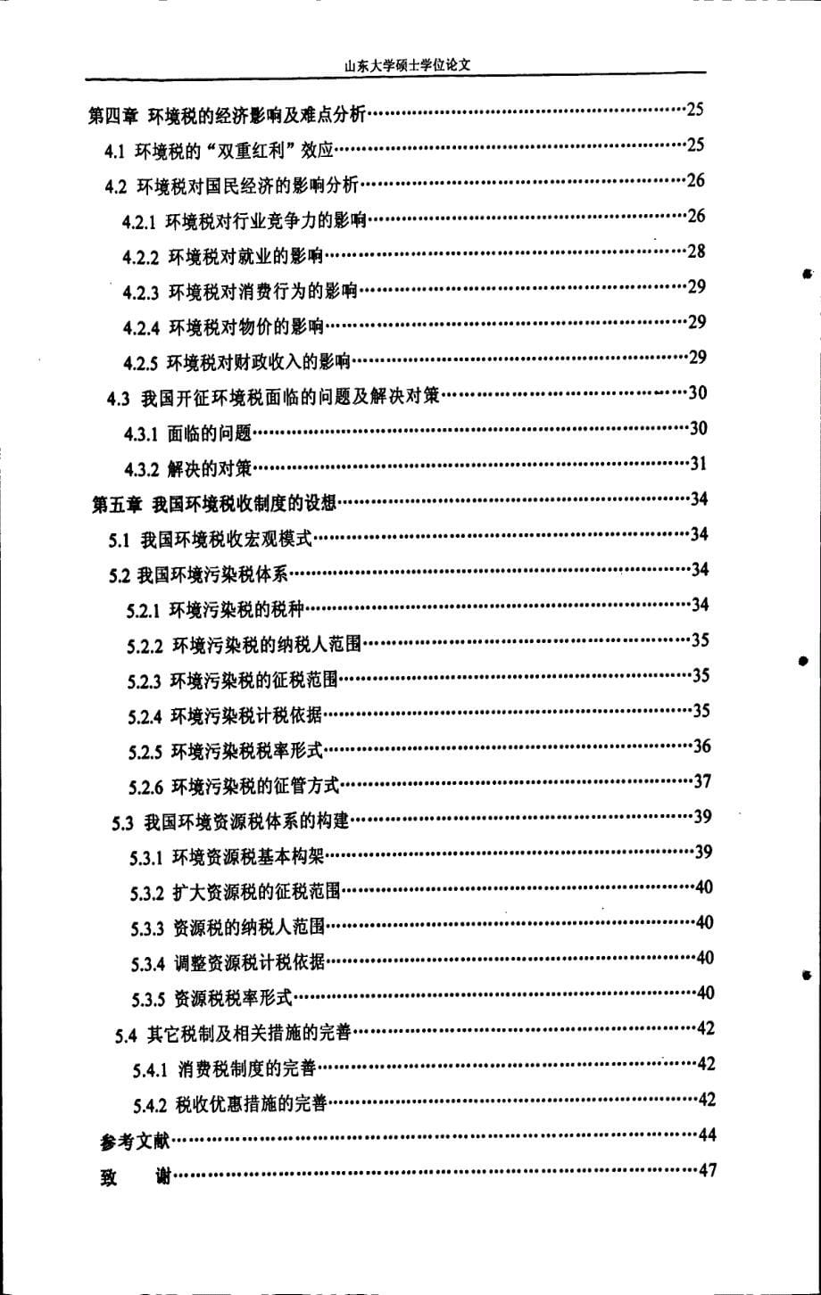 环境税对经济的影响及我国环境税收制度的构建_第5页