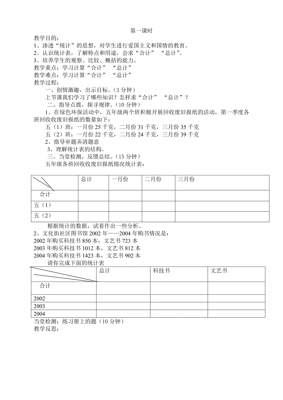 五年级上第五、六单元数学备课_第2页