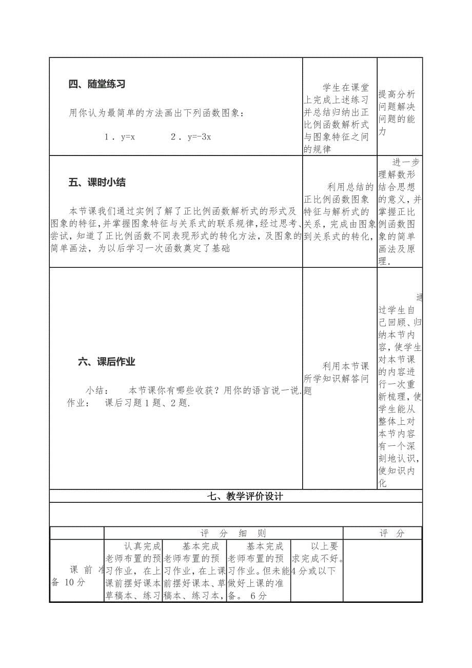 2014继续教育初中数学我的高效课堂教学设计2_第5页