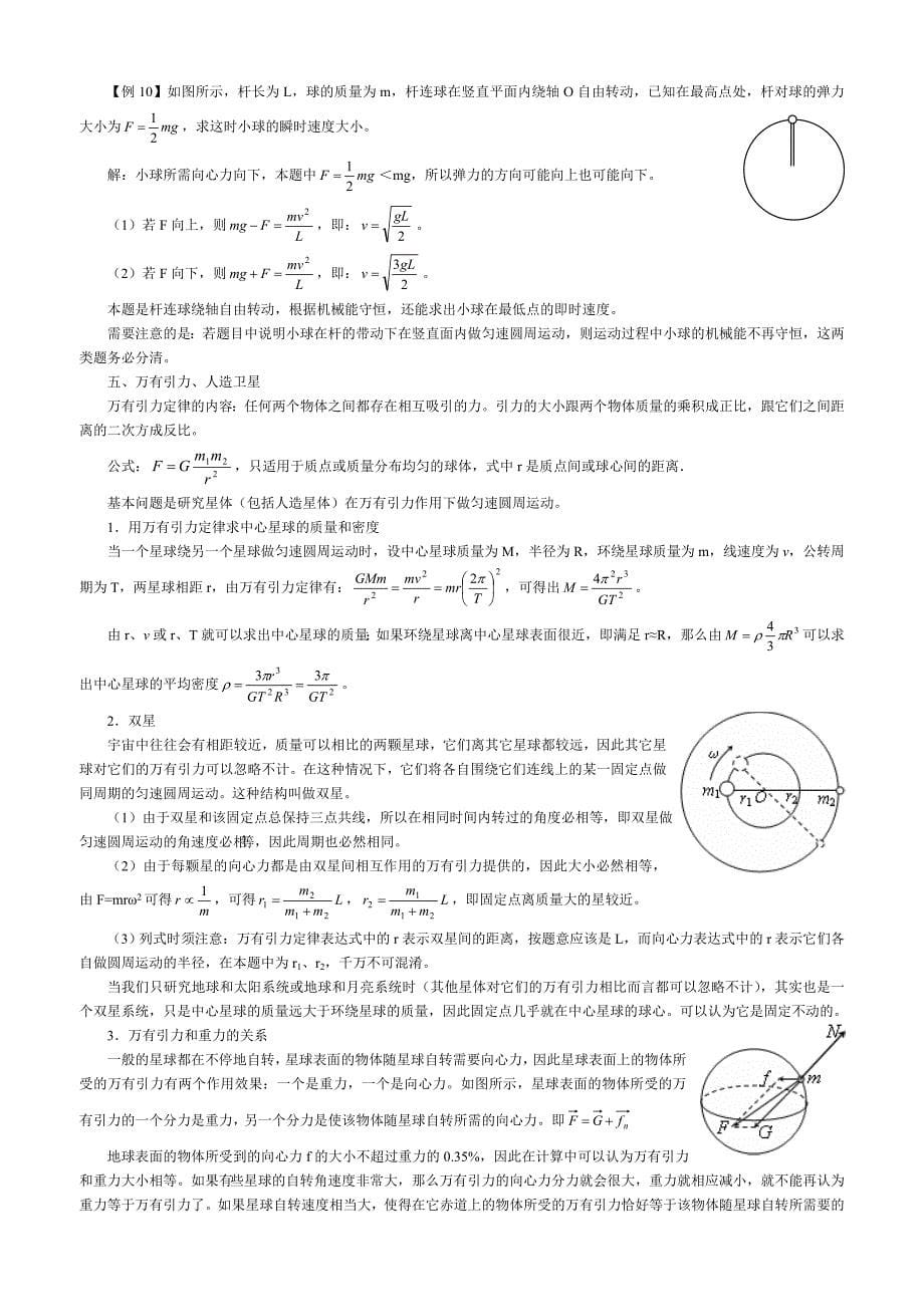 第四单元 曲线运动 万有引力_第5页