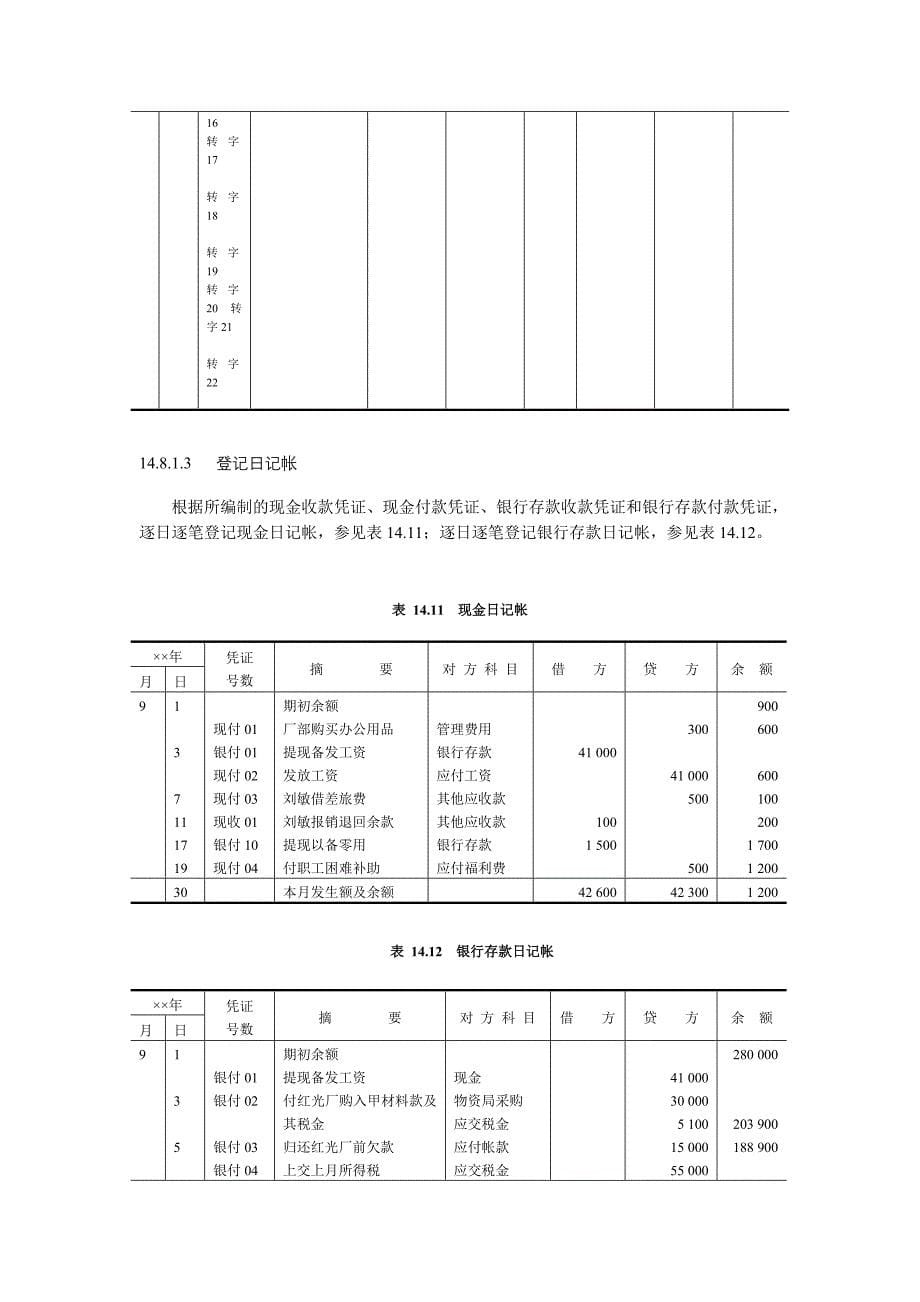 工业企业帐务处理操作指南(实例)_第5页