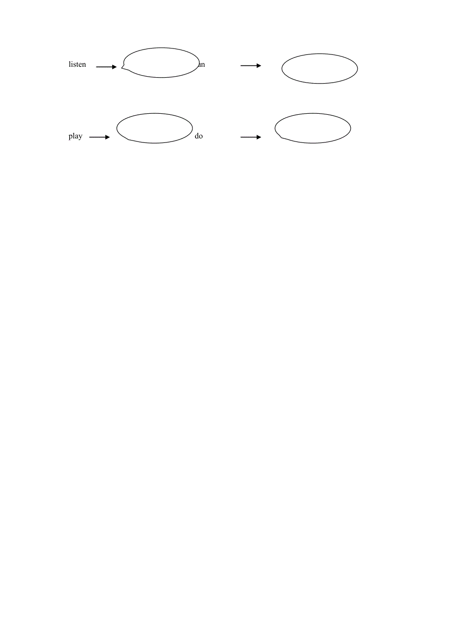 二年级英语下册 Module 3 Unit 1 练习题 外研版(一起)_第3页