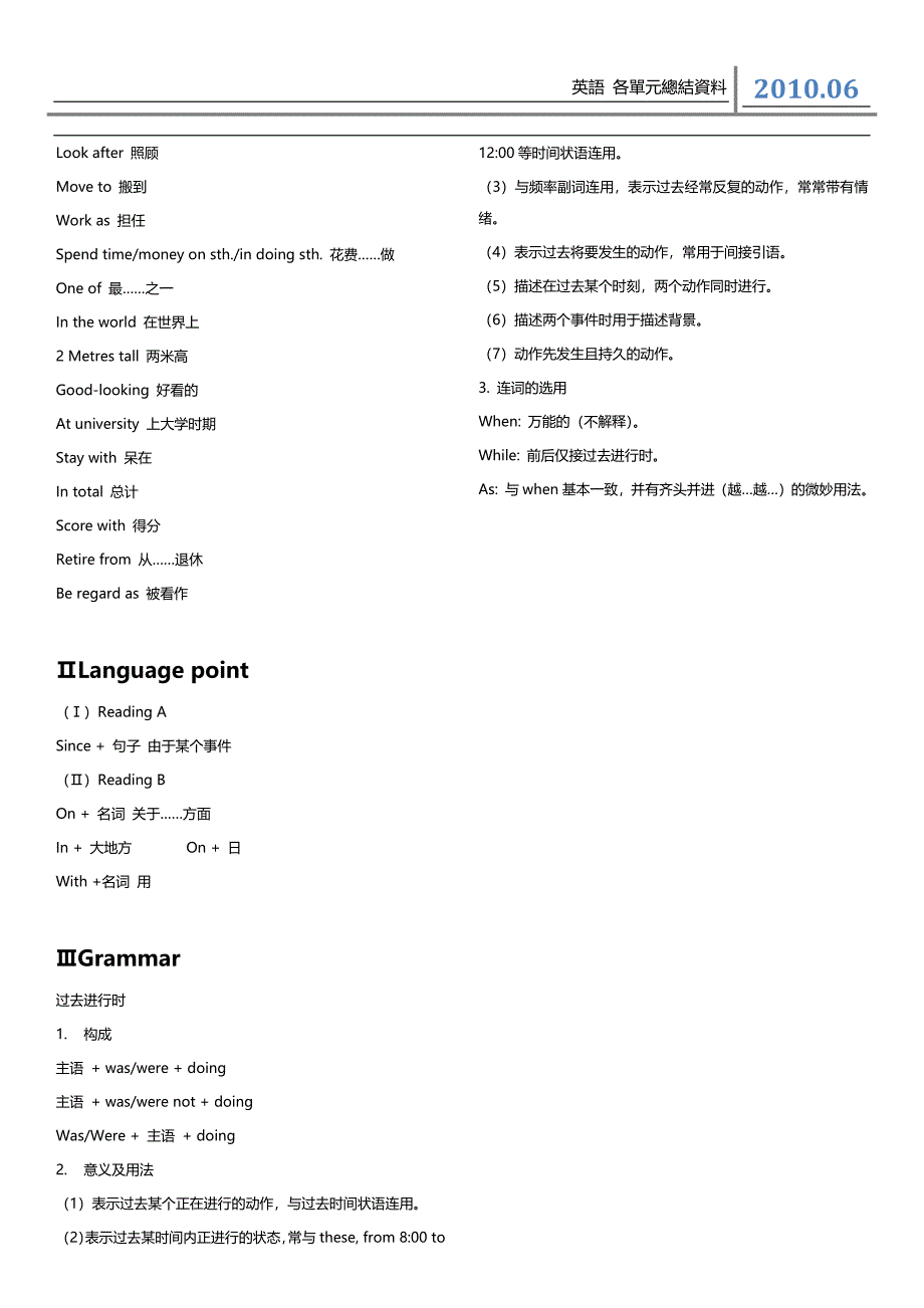 广州版八年级英语下册归纳_第2页