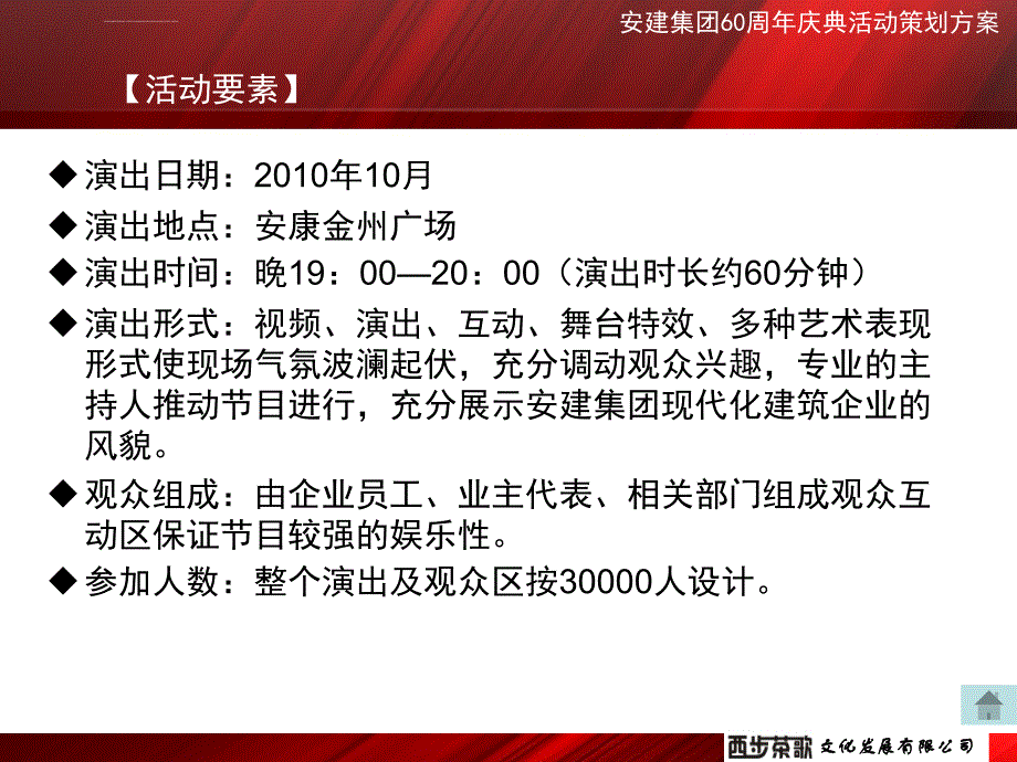 安建集团60周年庆典晚会活动策划案_第3页