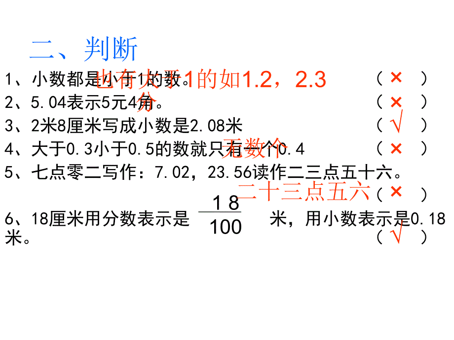 三年级下小数认识3(练习课)_第3页