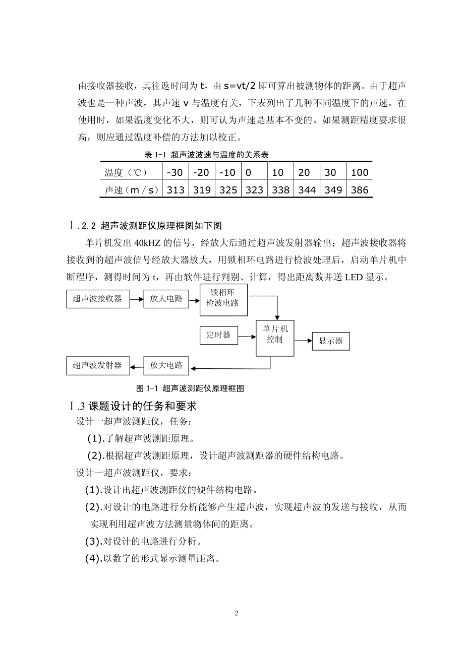 超声波测距仪的设计方案_第3页