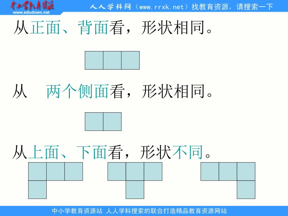 2013年数学人教版五上《观察物体》优质ppt课件[66]_第4页