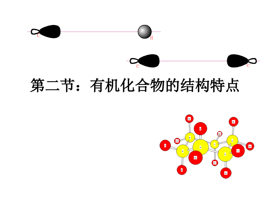 高二化学有机化合物的结构特点1_第1页