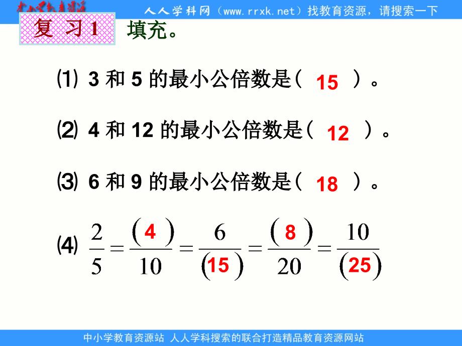 2014北京版数学五下《通分》ppt课件1[66]_第3页