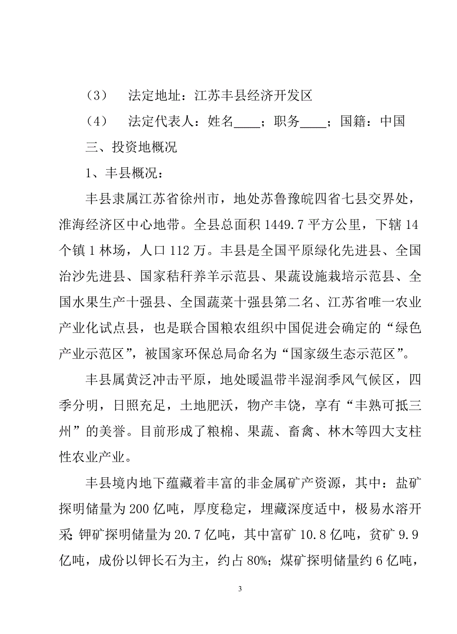 电动车项目建议书_第3页