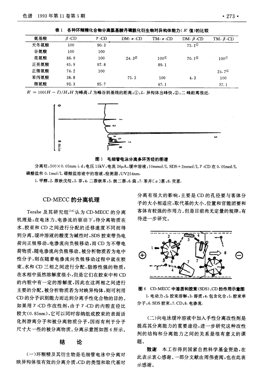 环糊精及其衍生物在毛细管电泳中的应用_第3页