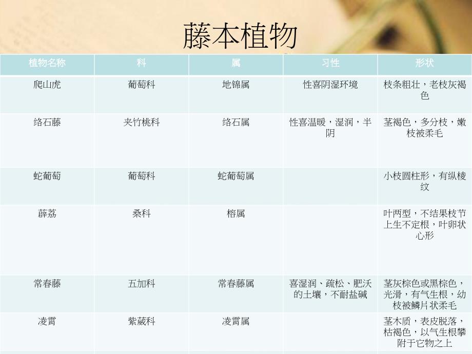 藤本植物和水生植物介绍_第2页