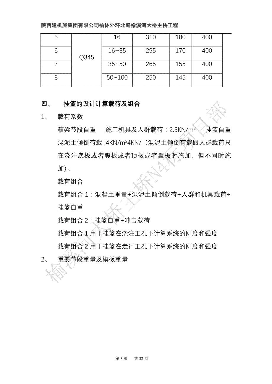 榆溪河大桥挂篮计算书_第4页