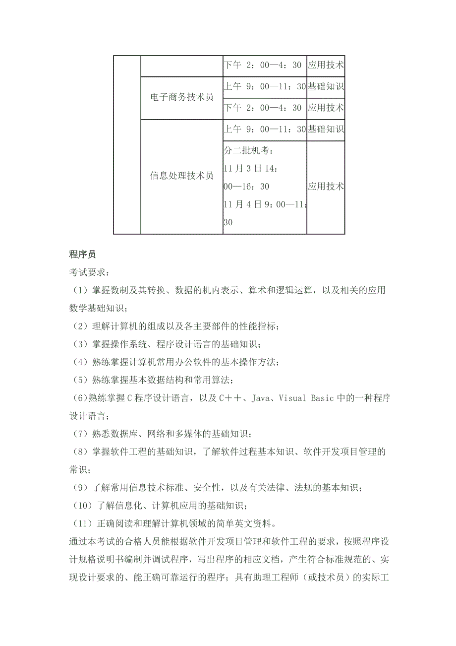 计算机专业有关考证详细_第2页