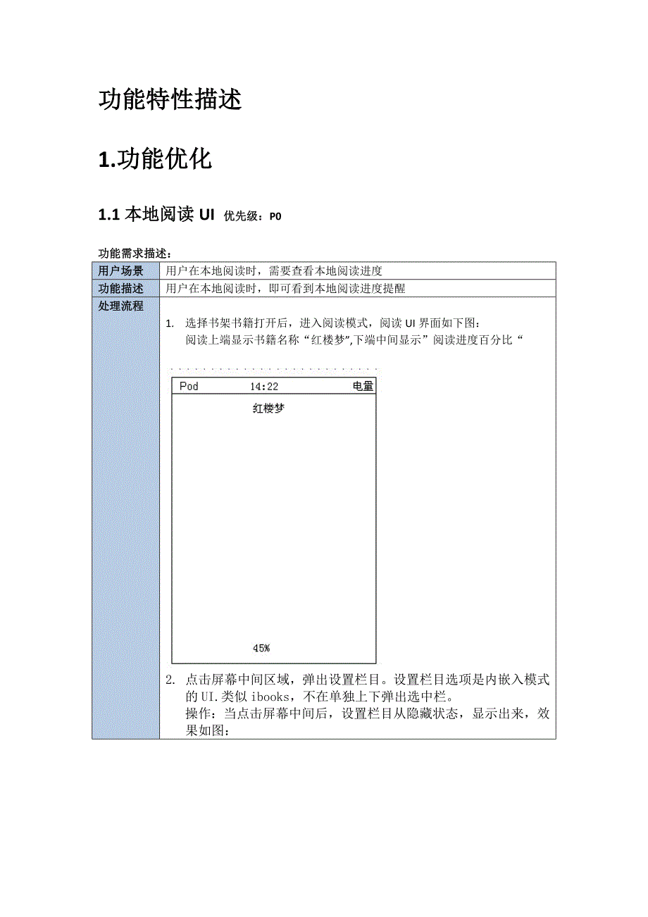 掌阅书城手机阅读客户端IPHONE_V2.0.0产品需求文档_本地功能_第4页