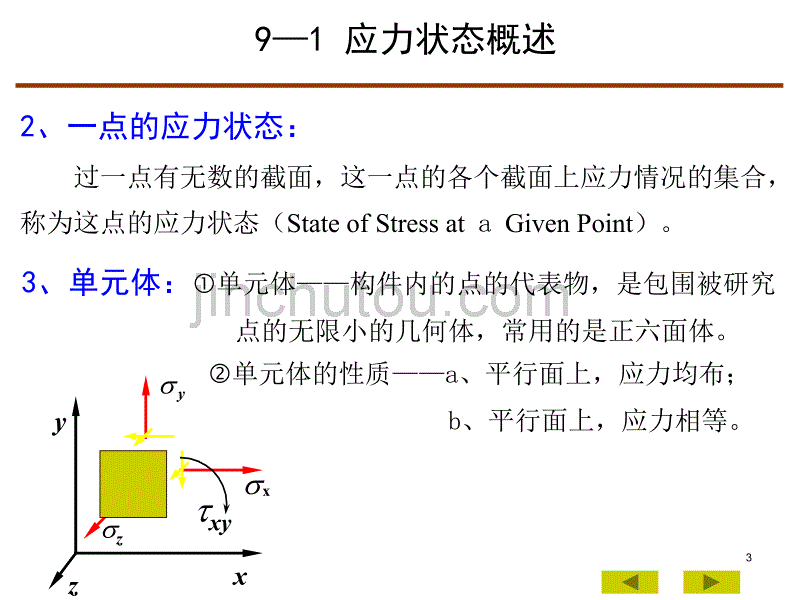 力学-9-应力状态、强度理论及其工程应用_第3页