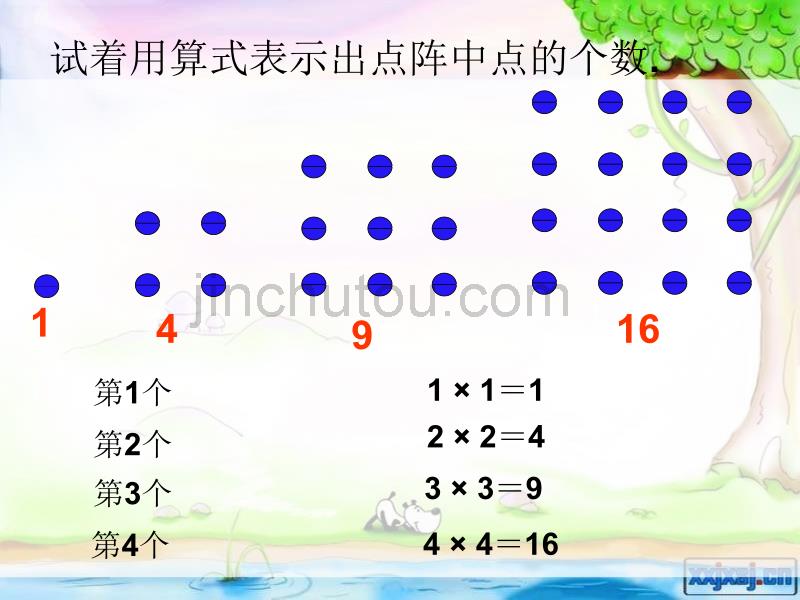 北师大版数学第九册《点阵中的规律》PPT课件1[精品课件]_第3页