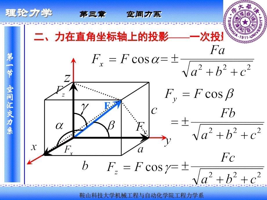 理论力学基础 空间力系1_第5页