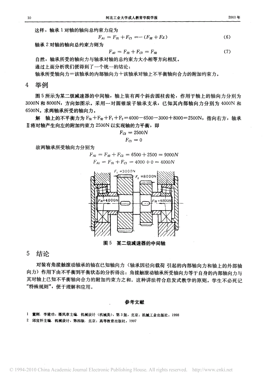 角接触滚动轴承轴向力分析的讲法_第4页