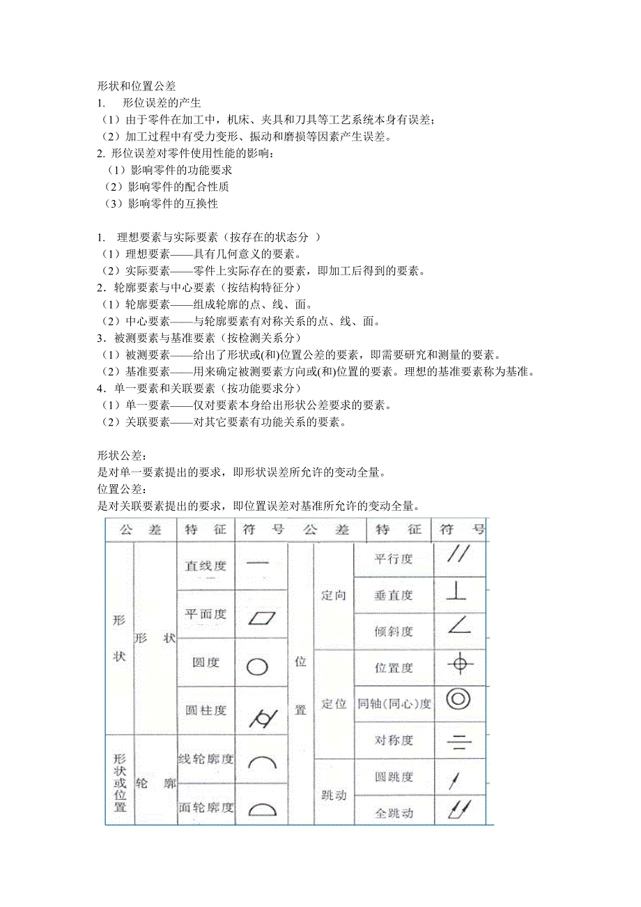几何精度设计期末复习重点5-形状和位置公差_第1页