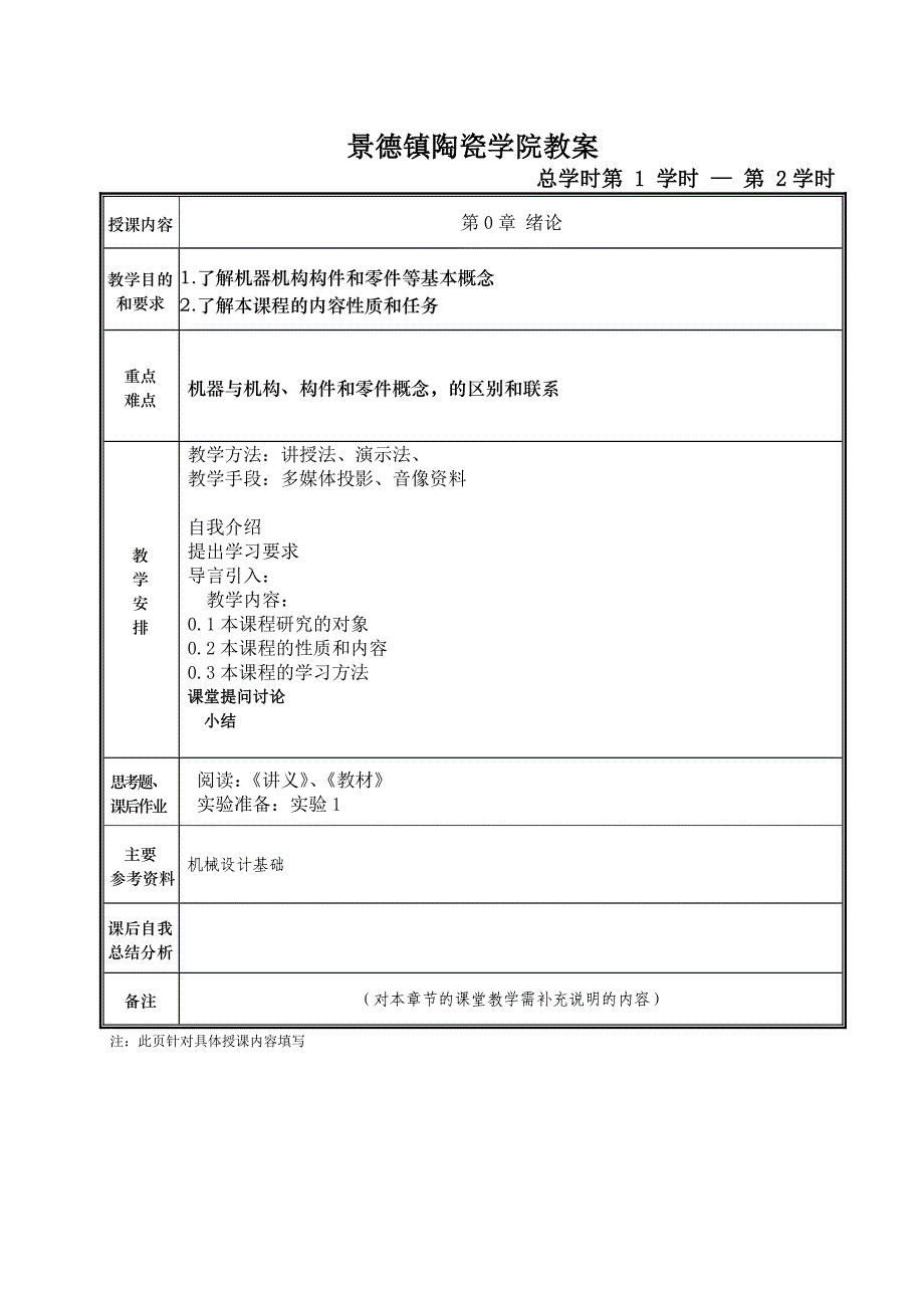 机械工程基础 教案1_第3页