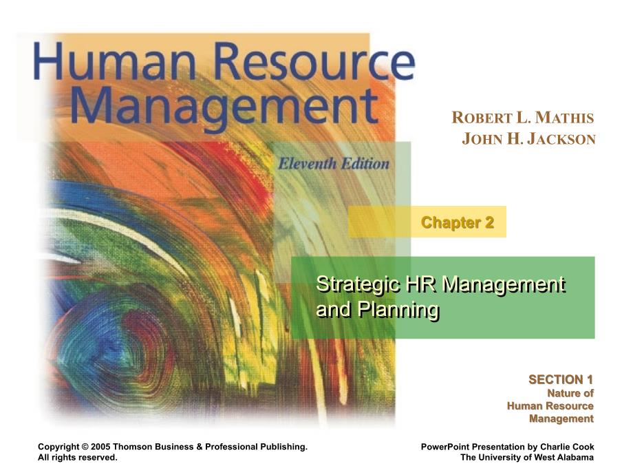 Strategic HR Management and Planning_第1页