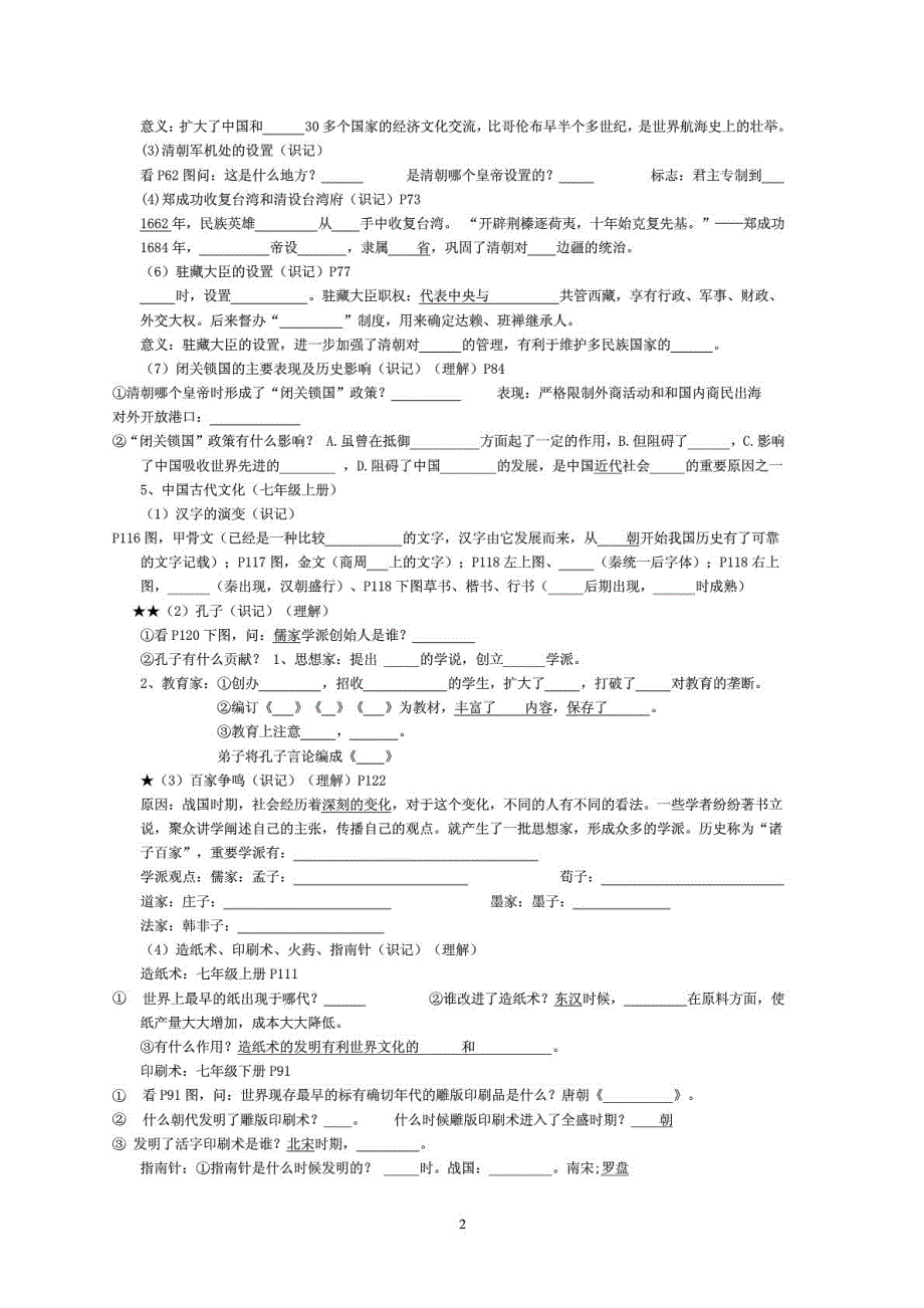 2014年徐州中考历史考点整理_第2页