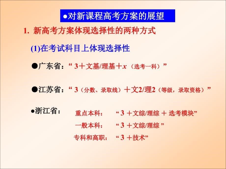 2012年新课程高考复习策略的思考11.9.28_第5页