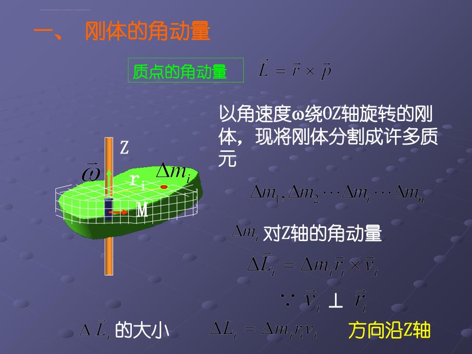 动量矩定理,角动量守恒定律_第2页