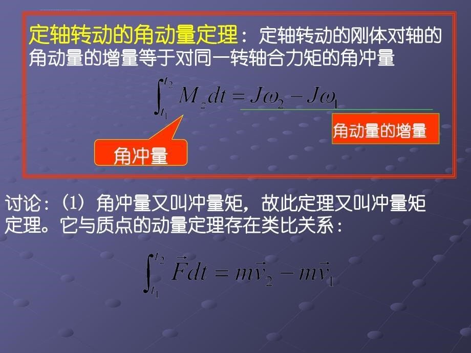 动量矩定理,角动量守恒定律_第5页