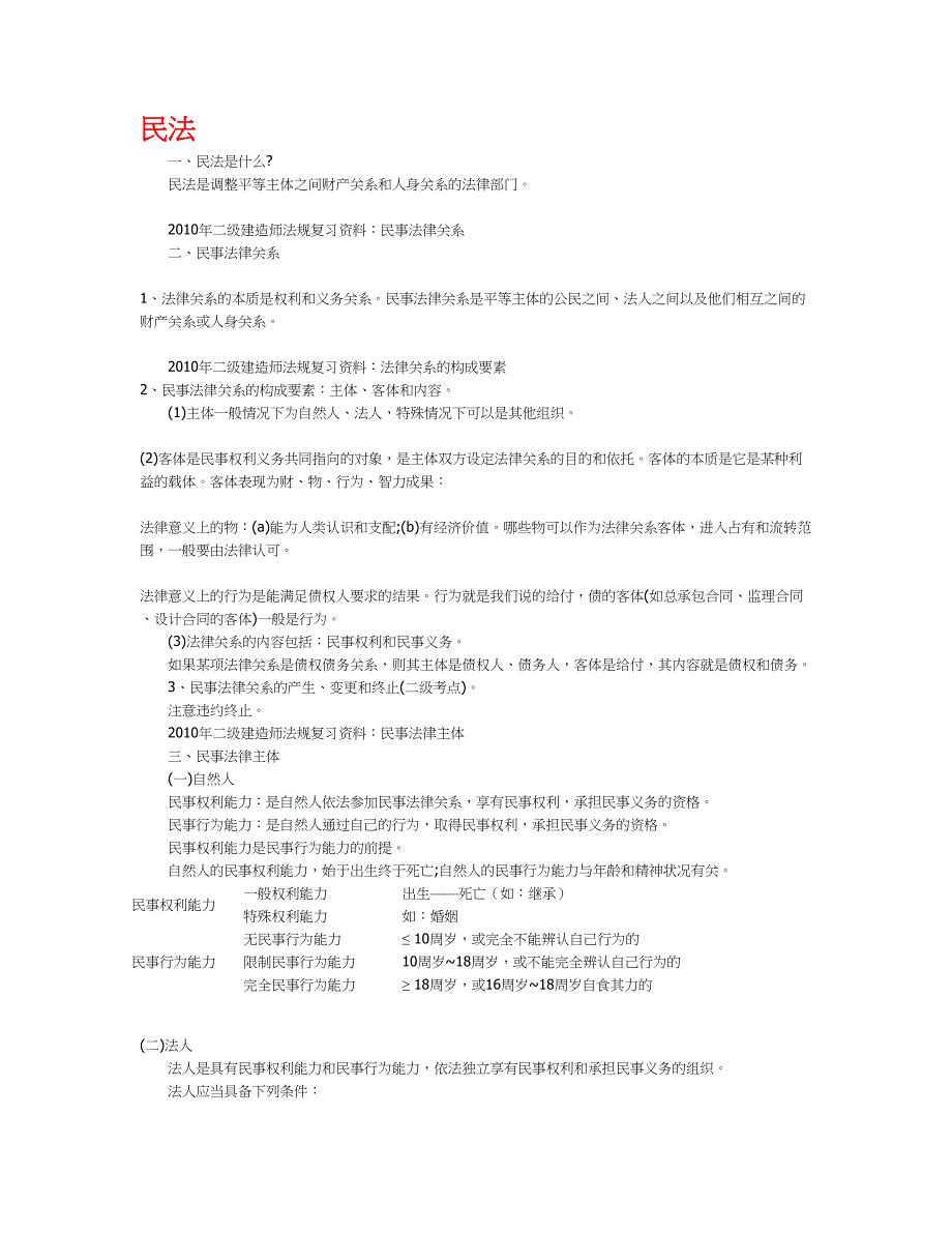 法规知识汇总_第1页