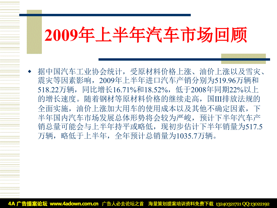 2009年三菱汽车市场推广及广告宣传提桉._第3页