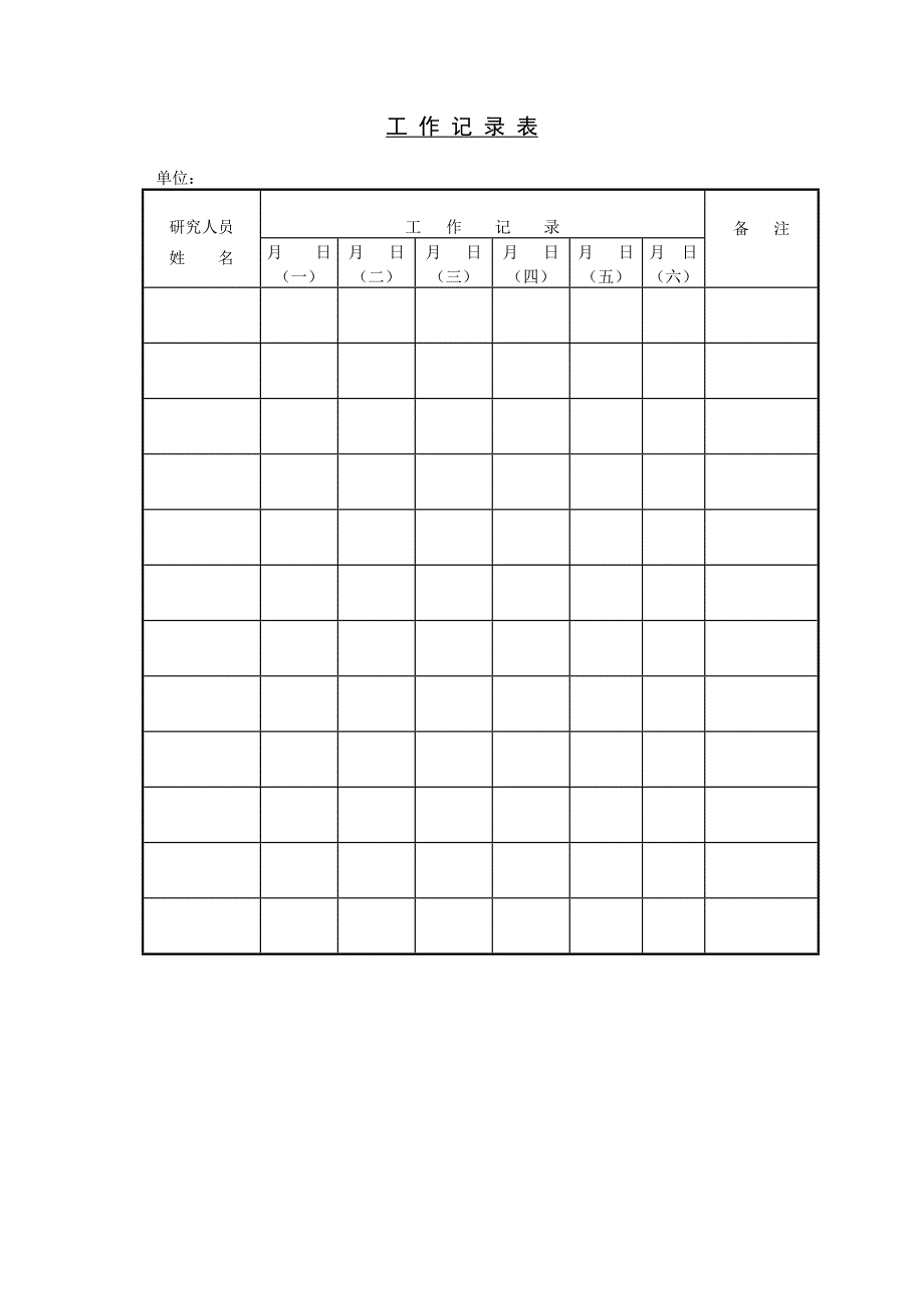 五、工作记录表_第1页