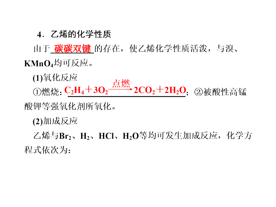 2013年广东化学高考冲刺总复习精品课件：第六章 第1讲 最简单的有机化合物——甲烷_第4页