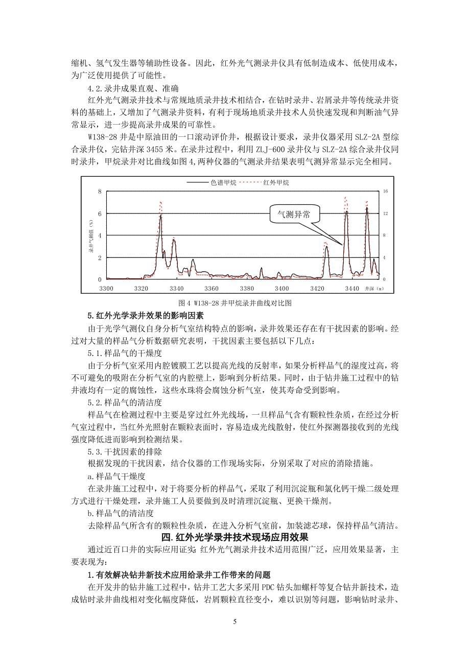 光学气测录井技术研究与应用--石油学会2009_第5页