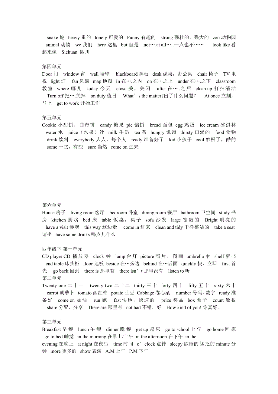 重庆大学英语词汇_第3页