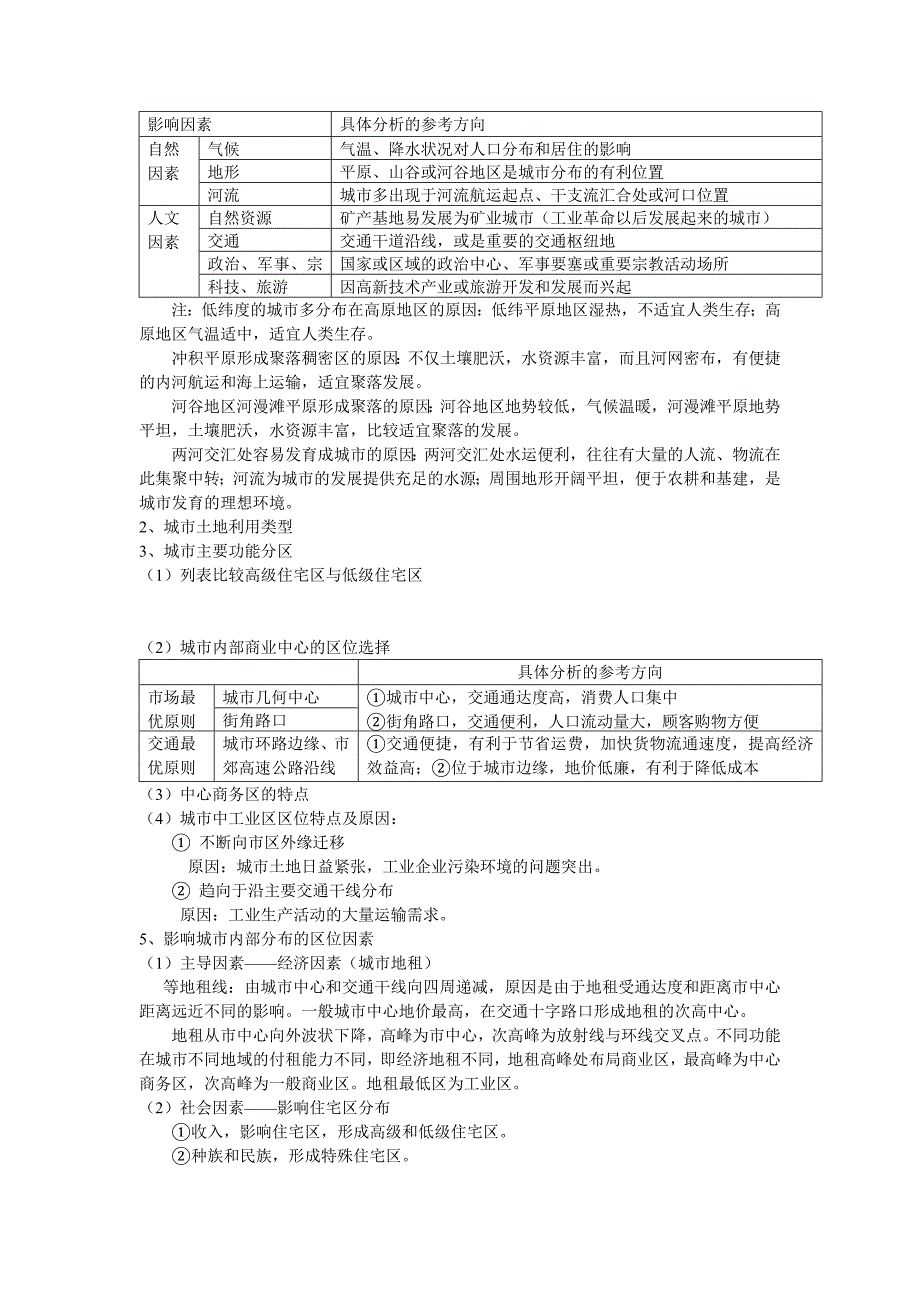 届高三地理复习计划及其提纲1_第3页