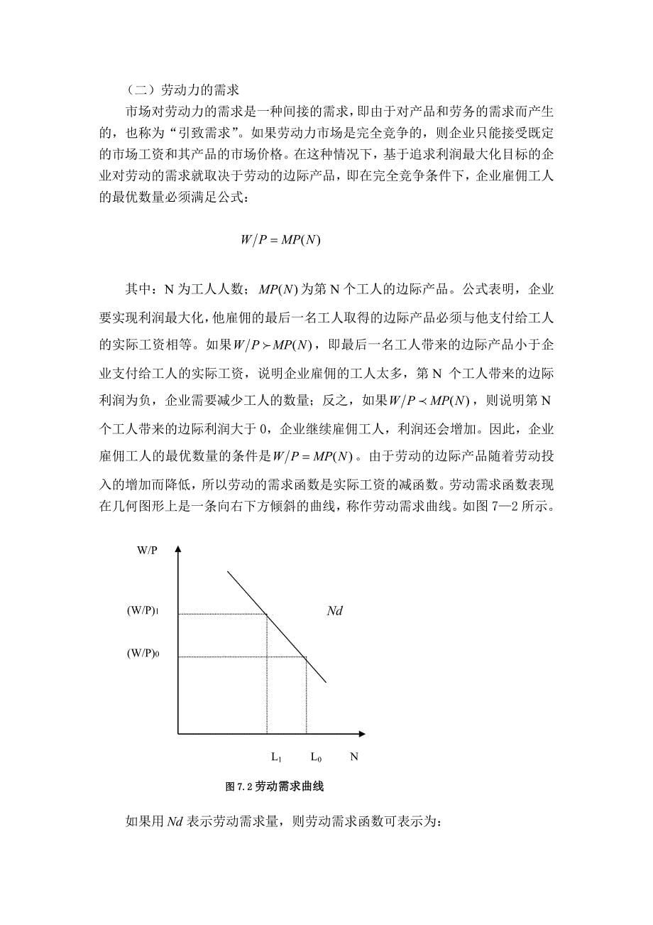 失业与通货膨胀理论_第5页