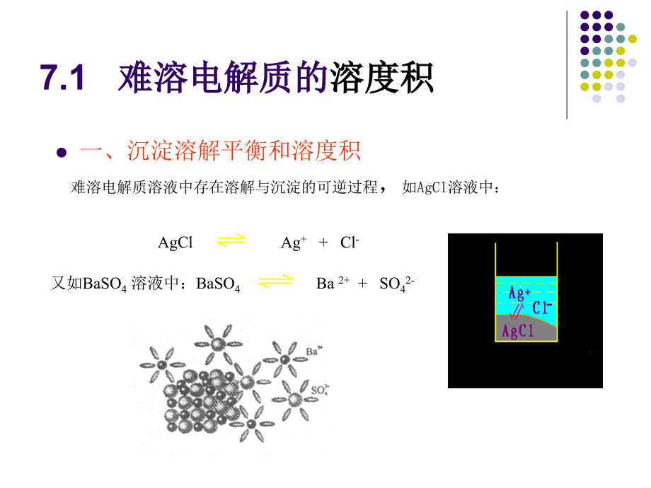 #第七章 沉淀溶解平衡与沉淀滴定法_第3页