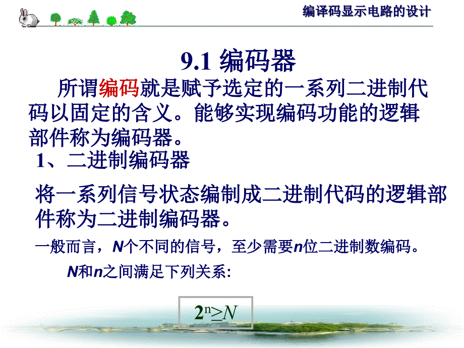 项目九 编译码显示电路的设计_第3页