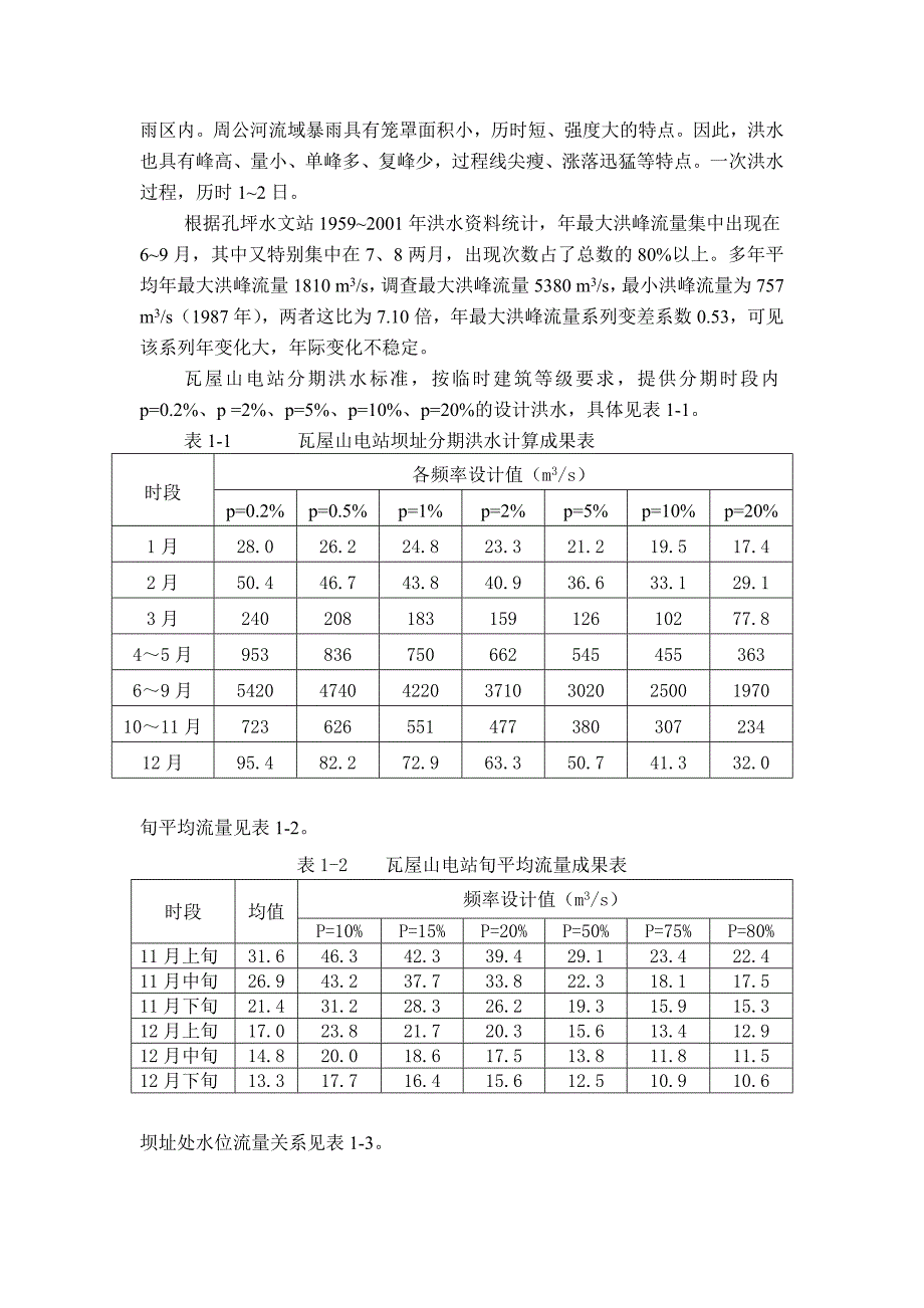 瓦屋山电站施工组织设计_第4页